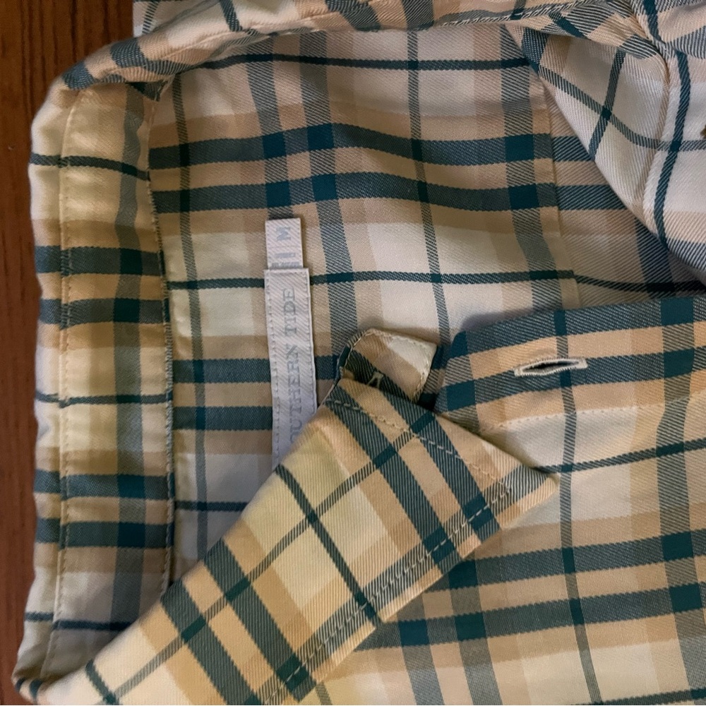 Southern Tide Kamryn Chilly Morning Plaid Dress Size M - Picture 6 of 8